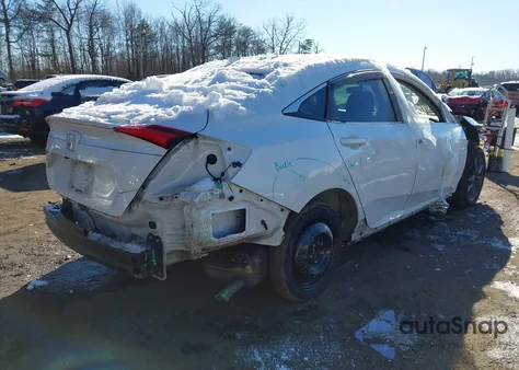 2020 Honda Civic Ex from USA, damaged, VIN 19XFC1F32LE009643